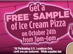 Try Ice Cream Pizza FREE at Marble Slab (Monday, 10/24)