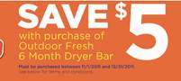 Bounce Dryer Bar Rebate: Get Back $5!