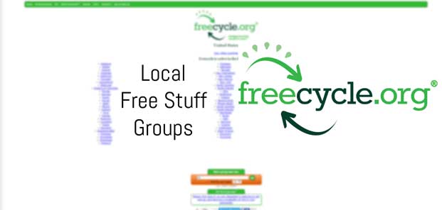 FreeCycle Network Active Local Free Stuff Groups US Directory