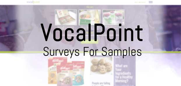 VocalPoint Full-Sized Product Samples In Exchange For Surveys Program Preview