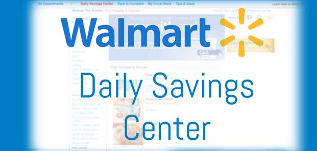 Walmart Free Samples & Daily Savings Center Preview