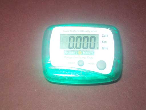 Free Pedometer Health Sample