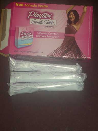 Free Tampon Playtex Sample