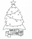 Free Printable Coloring Page Christmas Tree