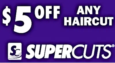 SuperCuts Coupon: $5 Off ANY Haircut (Text Offer)