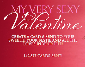 Send a FREE Valentine & Enter to win a $50 Victoria’s Secret Gift Card (250 Winners!)
