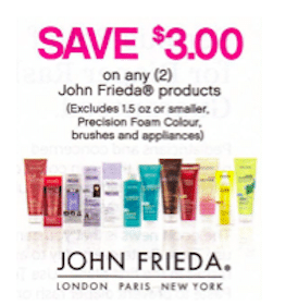 John Frieda Styling Products at Walmart