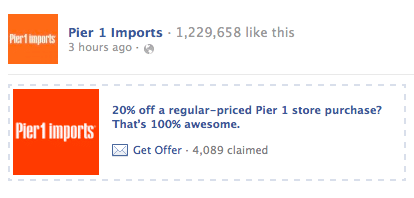 Pier One Imports Coupon: Save 20% Off In-Store Purchase