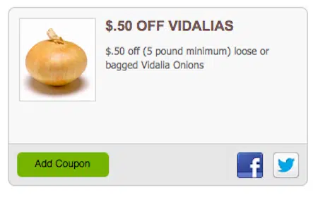 *Rare* Vidalia Onions Coupon: Save $0.50/1