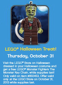 LEGO Monster Fighters The Monster Key Chain On 10/31