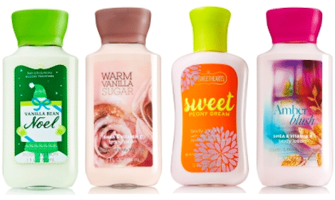 Bath Body Works Signature Collection Travel Size Body