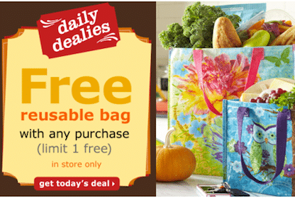 Pier 1 Imports Coupon: FREE Reusable Bag with ANY Purchase