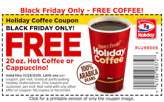 Oz Coffee Or Cappuccino At Holiday Station Stores On Friday Yo Free Samples