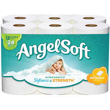 Save $1 off when you buy 1 (12) pack of Angel Soft bath tissue