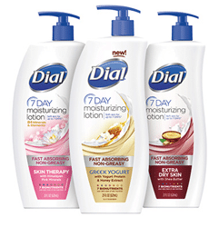 Free Dial 7 Day Moisturizing Lotion Sample