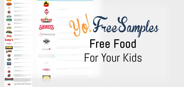 YoFreeSamples Free Food For Children Offer Collection Preview