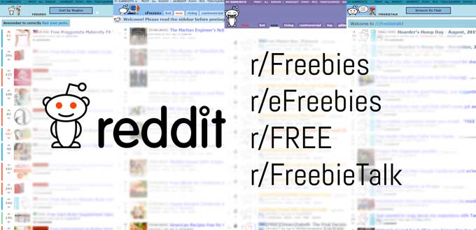 Reddit's Various Freebie Sub-Reddits Preview