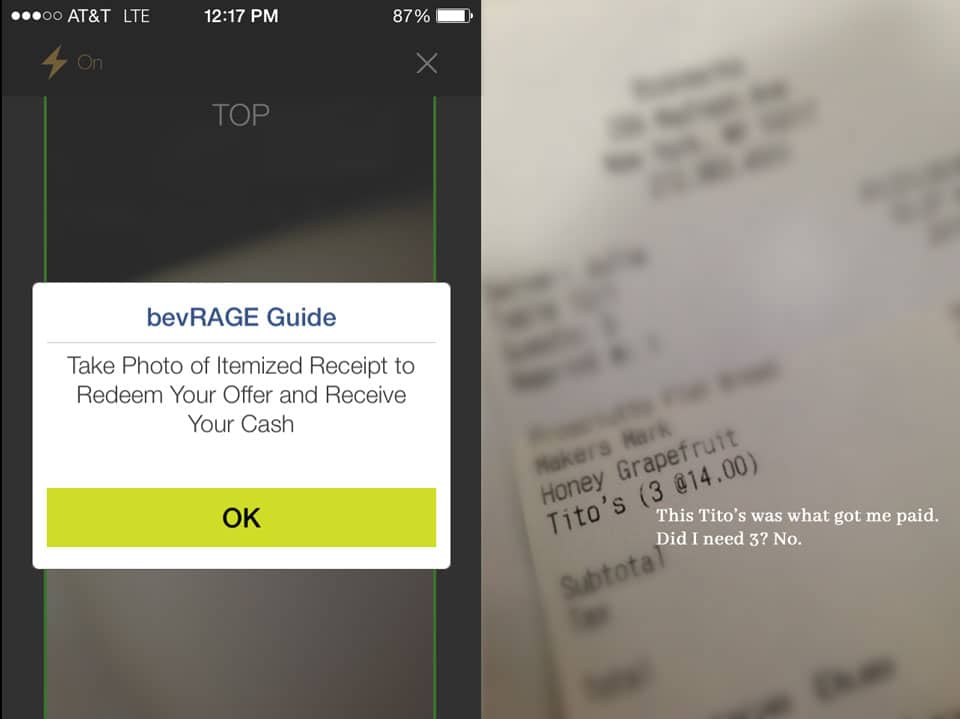 CLOSED BevRAGE App Review: You Really Can Get Cash For ...