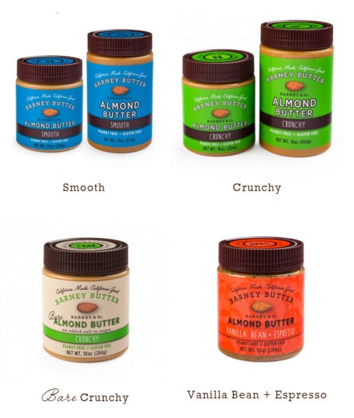 FREE Barney Butter Smooth, Crunchy Almond Butter Sample (Email Required)