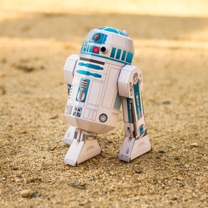 FREE Star Wars R2-D2 Printable Papercraft From Disney