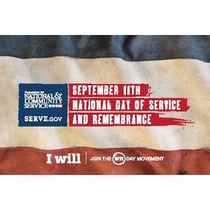FREE 9/11 Day Of Service Stickers