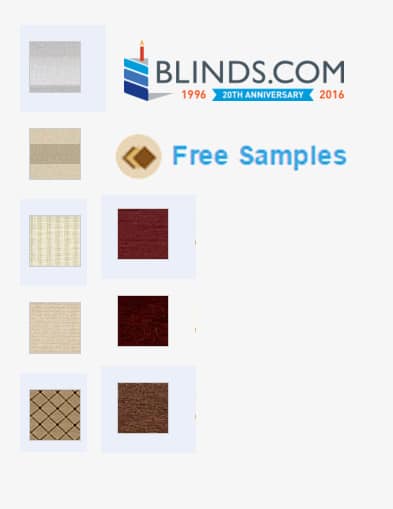 FREE Classic Traditions 10 Swatch Sample Pack From Blinds.com