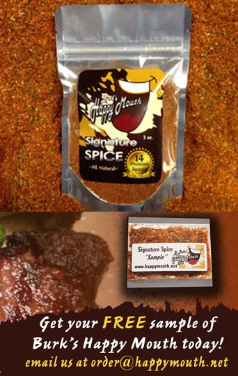 FREE Burk’s Happy Mouth Signature Spice (Email Required)
