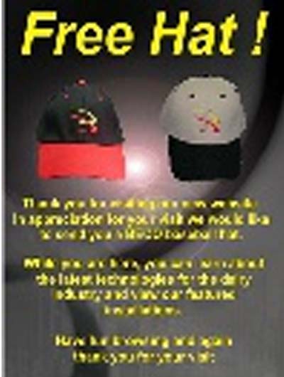 FREE Beco Baseball Hat (Company Name Required)