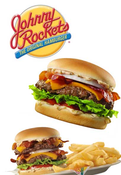 FREE Johnny Rockets Hamburger & Birthday Hamburger With Purchase (E-Club Sign Up Required)