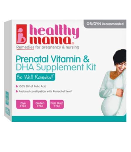 FREE Be Well Rounded! Prenatal Vitamin & DHA 2 Day Sample From HealthyMama