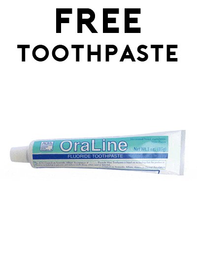 STILL ACTIVE: FREE OraLine Mint Toothpaste From Ideal Dentistry (Survey Required)