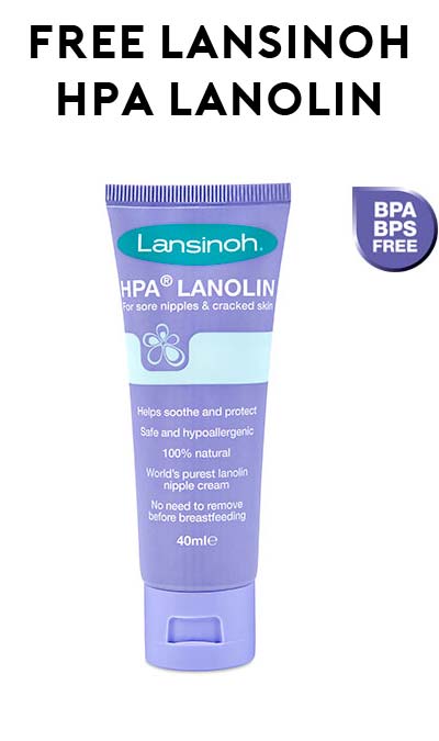 FREE Lansinoh HPA Lanolin Baby Samples (Health Professionals Only)