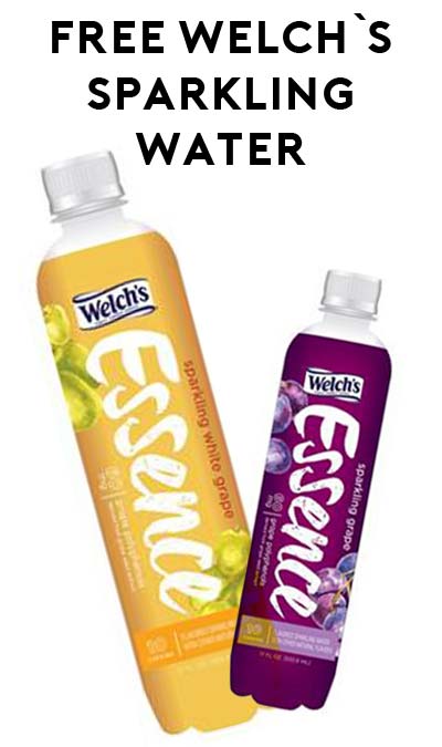 FREE Welch’s Essence Flavored Sparkling Water For Kroger Freebie Friday (Softcoin Loyalty Card Required)