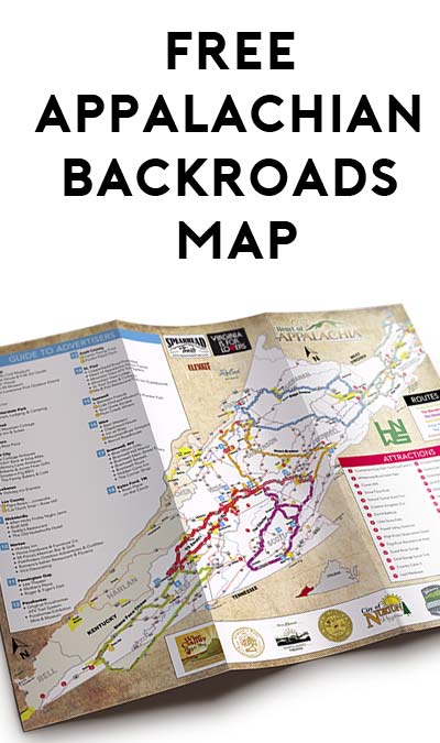 FREE Appalachian Backroads Map