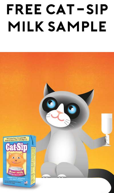 FREE Cat-Sip Real Milk Treat Carton For Cats & Kittens Using Password “lovecat-sip” [Verified Received By Mail]