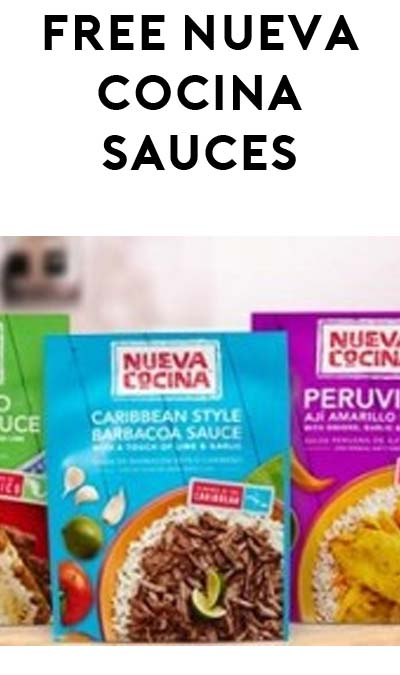 FREE Nueva Cocina Cooking Sauces (Apply To Host Party)