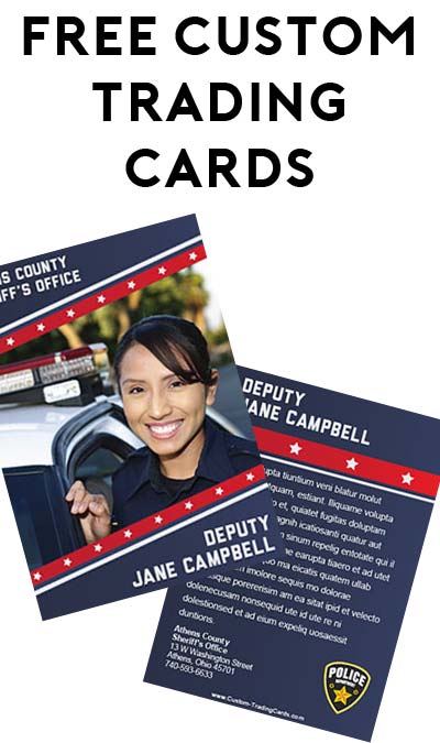 FREE Custom Trading Card Samples - Yo! Free Samples