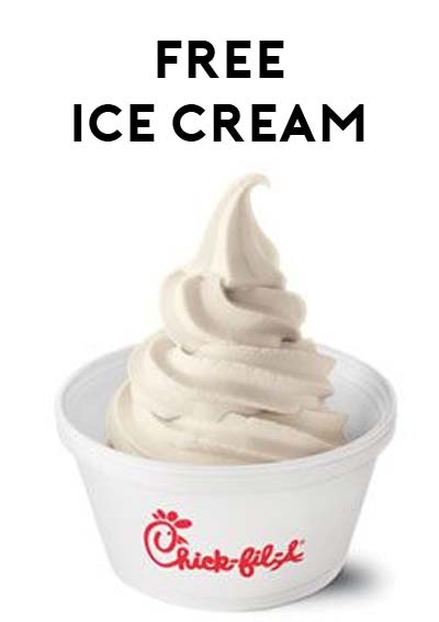 FREE Chick-Fil-A Ice Cream For Turning Cellphone On Silent For “Family Challenge”