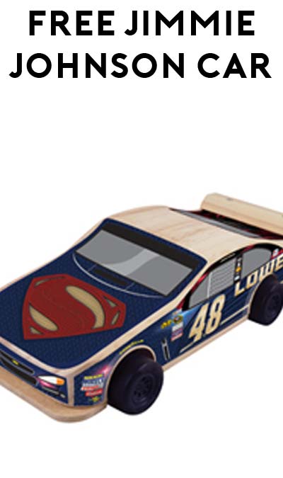 FREE Jimmie Johnson’s #48 Lowe’s Superman Chevrolet Replica From Lowe’s Build & Grow Event March 24th At 7PM