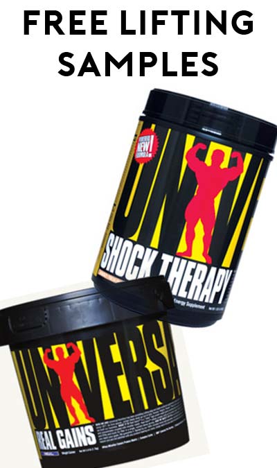 FREE Universal Shock Therapy or Storm Supplement Samples