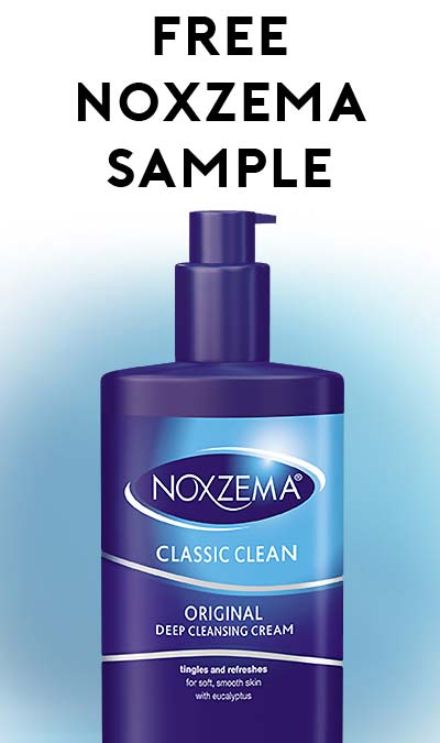 FREE Noxzema Original Cleansing Cream Sample