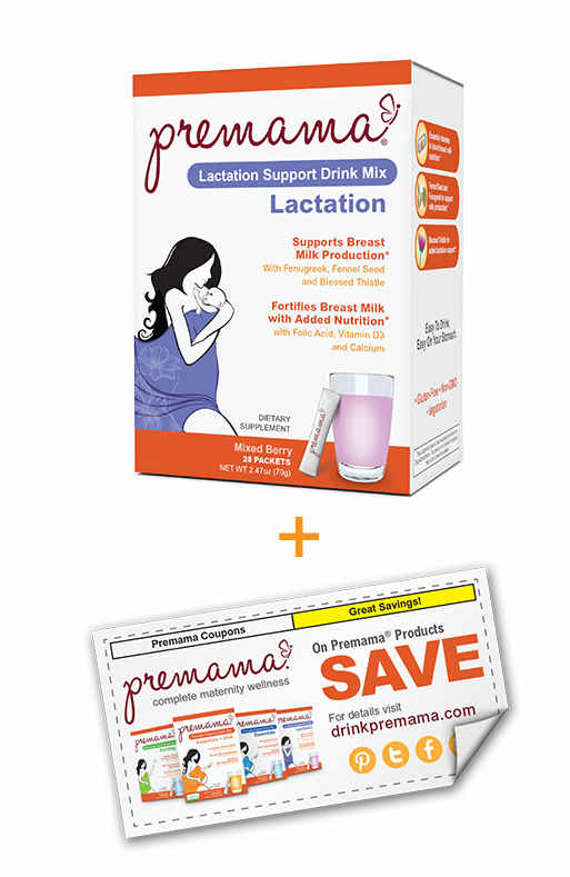 2 FREE Premama Prenatal Vitamin Mix Sample Packets (And A Coupon) [Verified Received By Mail]