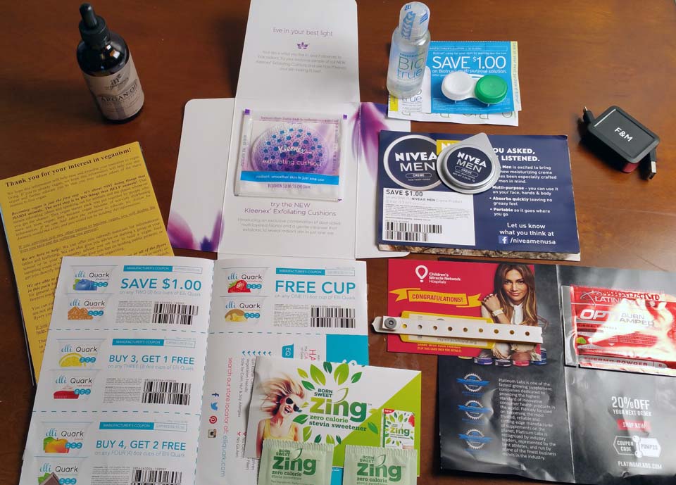 12 Weeks Of Free Samples In Our Mail