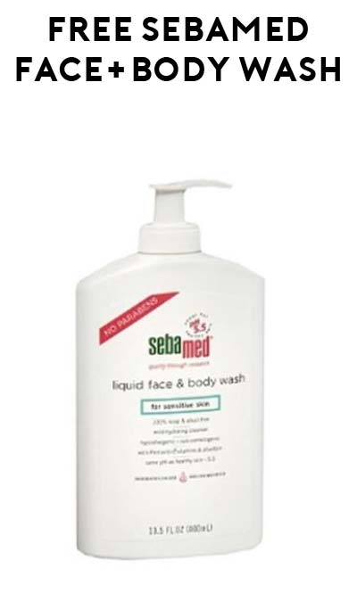 FREE SebaMed Liquid Face & Body Wash 100% Rebate From Walmart Stores
