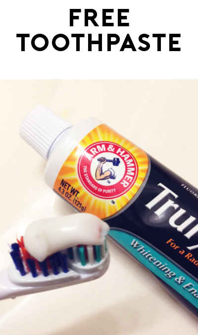 FREE Arm & Hammer Truly Radiant Toothpaste (Email Confirmation Required) [Verified Received By Mail]