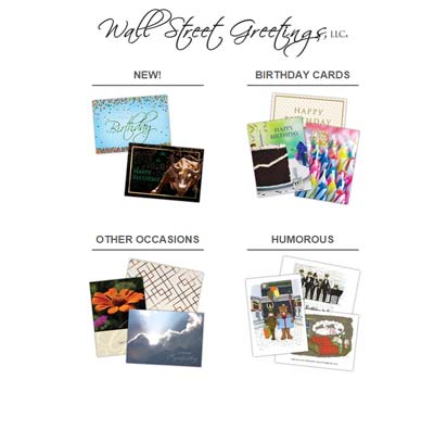6 FREE Wall Street Greetings Card Samples