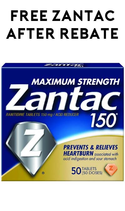 Last Day ></noscript> FREE Zantac 50ct or 60ct After Rebate From Any Retailer