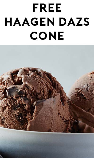 TODAY! FREE Haagen-Dazs Cone Day On May 14th
