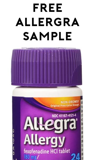 FREE Allegra Allergy 24-Hour Relief Sample From Target