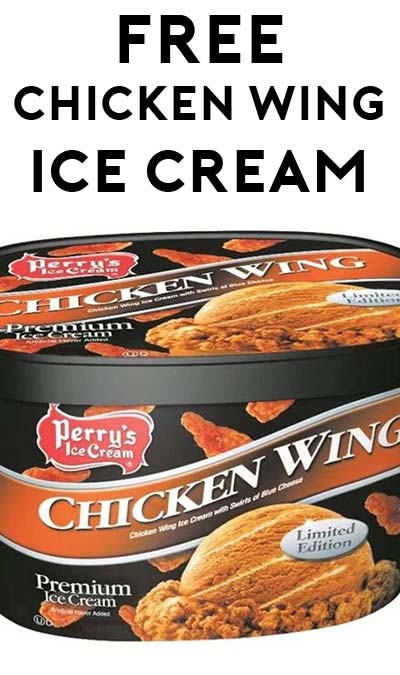 April Fool’s: FREE Perry’s Chicken Wing Ice Cream Pint